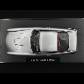 Ferrari 250 GT Lusso 1962 Silver metallic Grey 1/18 KK Scale KKDC181022