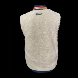 Porsche Jacket Roughroads Racing Collection Sleeveless 2 in 1 Reversible Beige / Navy Blue WAP163PRRD - Men