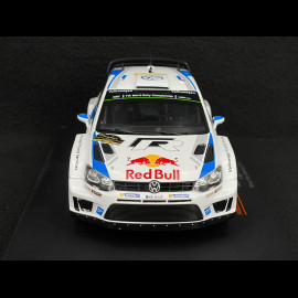 VW Polo R n° 1 Winner Catalunya Rally 2014 Sébastien Ogier 1/24 Ixo RAL018A