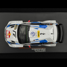 VW Polo R Nr 2 Platz 2. Catalunya Rally 2014 Jari-Matti Latvala 1/24 Ixo RAL018B