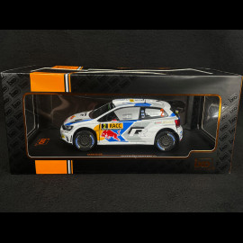 VW Polo R Nr 2 Platz 2. Catalunya Rally 2014 Jari-Matti Latvala 1/24 Ixo RAL018B