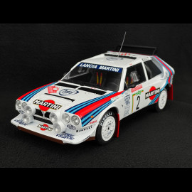 Lancia Delta S4 Martini n° 2 Winner Rallye San Remo 1986 Markku Alen 1/18 Ixo RMC130A
