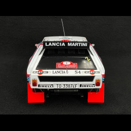 Lancia Delta S4 Martini Nr 2 Sieger Rallye San Remo 1986 Markku Alen 1/18 Ixo RMC130A