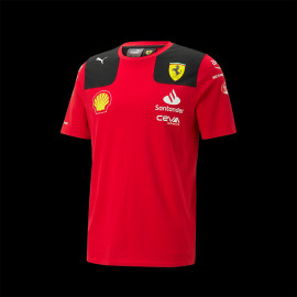 Ferrari T-Shirt Carlos Sainz Nr. 55 Puma F1 Rot 701223381-001