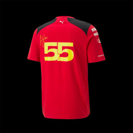 Ferrari T-shirt Carlos Sainz n°55 F1 Puma Red 701223381-001