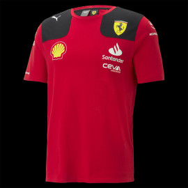 Ferrari T-shirt Leclerc Sainz F1 Puma Red 701223388-001