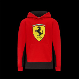 Ferrari Sweatshirt F1 Team Puma Rot Hoddie 701223467-001 - Kinder
