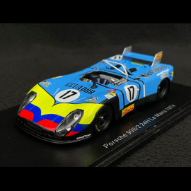 Porsche 908/2 n° 17 24h Le Mans 1974 Ortega Ecuador Marlboro Team 1/43 Spark S9789