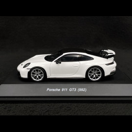 Porsche 911 GT3 2022 Typ 992 Weiß 1/43 Schuco 450919100