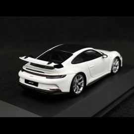 Porsche 911 GT3 2022 Typ 992 Weiß 1/43 Schuco 450919100