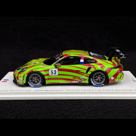 Porsche 911 GT3 Cup n° 53 Carrera Cup France 2021 Barcelone 1/43 Spark SF261