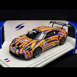 Porsche 911 GT3 Cup n° 53 Carrera Cup France 2021 Spa 1/43 Spark SF260