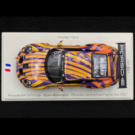 Porsche 911 GT3 Cup n° 53 Carrera Cup France 2021 Spa 1/43 Spark SF260