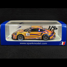 Porsche 911 GT3 Cup n° 53 Carrera Cup France 2021 Spa 1/43 Spark SF260