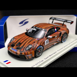 Porsche 997 GT3 Carrera Blue 1 43 Slot Car Voiture circuit