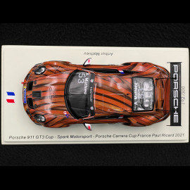 Porsche 911 GT3 Cup n° 53 Carrera Cup France 2021 Paul Ricard 1/43 Spark SF259