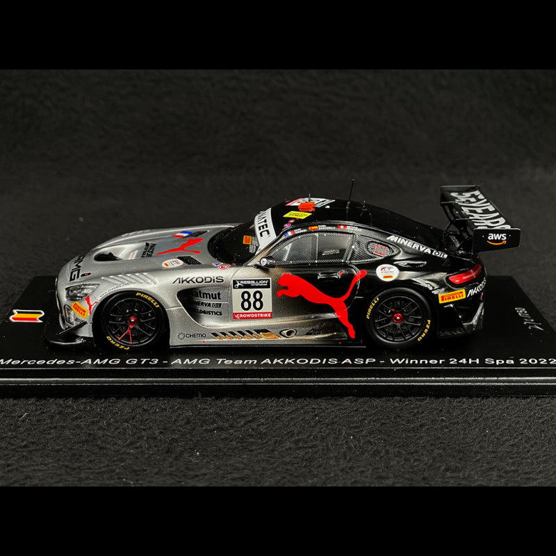 Mercedes-AMG GT3 n° 88 Winner 24h Spa 2022 Team AKKodis ASP 1/43