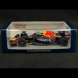 Sergio Perez Red Bull F1 RB18 n° 11 Winner Monaco 2022 F1 Grand Prix 1/43 Spark S8533