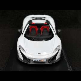 McLaren 675 LT Spider 2015 Silica White 1/43 Minichamps 537154432