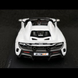 McLaren 675 LT Spider 2015 Silica Weiß 1/43 Minichamps 537154432