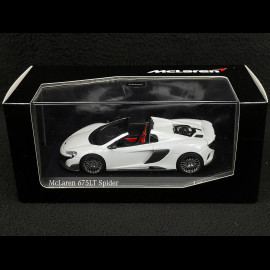 McLaren 675 LT Spider 2015 Silica White 1/43 Minichamps 537154432