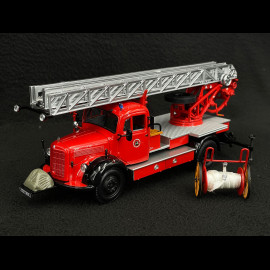 Camion Mercedes-Benz L3500 DL17 1950 Fire department Bensheim Red 1/43 Minichamps 439350080