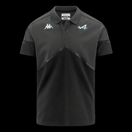 Alpine Polo shirt F1 Team Ocon Gasly Kappa ANGAI Dark grey / Light grey 341D2PW_A03 - men