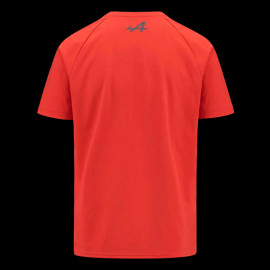 T-shirt Alpine F1 Team Ocon Gasly Kappa ARGLA Orange 371E46W_XB0 - men