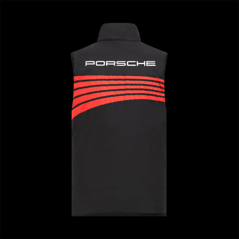 Porsche 963 Jacke Penske Motorsport Schwarz / Rot Ärmellose WAP193RPMS - Unisex