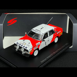 Datsun Violet GT n°1 Sieger Rallye Safari 1982 1/43 Spark S7770