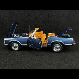 Mercedes-Benz 230 SL Pagode 1963 Metallicblau 1/18 Norev 183767