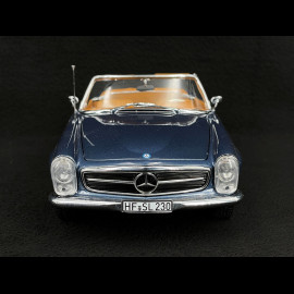 Mercedes-Benz 230 SL Pagode 1963 Metallicblau 1/18 Norev 183767