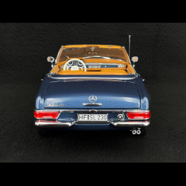 Mercedes-Benz 230 SL Pagode 1963 Metallicblau 1/18 Norev 183767