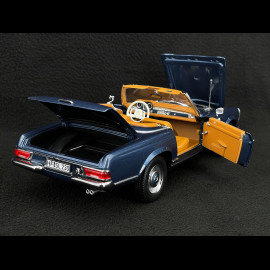 Mercedes-Benz 230 SL Pagode 1963 Metallicblau 1/18 Norev 183767