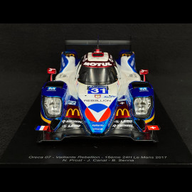 Oreca 07 Gibson n° 31 24h Le Mans 2017 1/18 Spark 18MV03