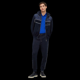 Porsche x BOSS Poloshirt Capsule-Logo Stretch-Baumwolle Blau BOSS 50486178_433 - Herren