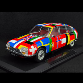 Citroën GS 1972 Flags 2nd version 1/18 Norev 181667