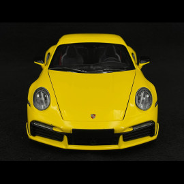 Porsche 911 Turbo S Coupé Sport Design Type 992 2021 Racing Yellow 1/18 Minichamps 110069070