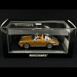 Porsche 911 Targa 1972 Sepiabraun 1/43 Minichamps 410060160