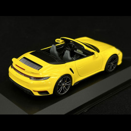 Porsche 911 Turbo S Cabriolet Type 992 2019 Racing Yellow 1/43 Minichamps 410069484