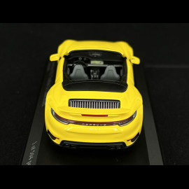 Porsche 911 Turbo S Cabriolet Type 992 2019 Racinggelb 1/43 Minichamps 410069484