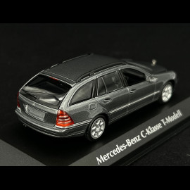 Mercedes-Benz C Class T Model 2001 Metallic Grey 1/43 Minichamps 940030110