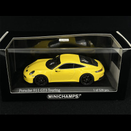 Porsche 911 GT3 Touring Type 992 2021 Racing Yellow 1/43 Minichamps 410069601