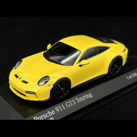 Porsche 911 GT3 Touring Type 992 2021 Racing Yellow 1/43 Minichamps 410069601