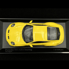 Porsche 911 GT3 Touring Type 992 2021 Racing Yellow 1/43 Minichamps 410069601