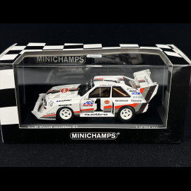 Walter Röhrl Audi Sport Quattro S1 n° 1 Sieger Pikes Peak 1987 1/43 Minichamps 410871201