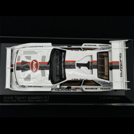 Walter Röhrl Audi Sport Quattro S1 n° 1 Sieger Pikes Peak 1987 1/43 Minichamps 410871201