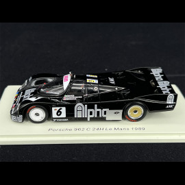 Porsche 962C n° 6 24h Le Mans 1989 1/43 Spark S9876