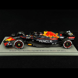 Max Verstappen Red Bull Racing RB18 n° 1 Sieger Miami GP 2022 F1 1/43 Spark S8534