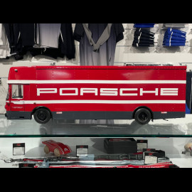 Porsche Renntransporter LKW Mercedes-Benz O317 1970 Rot 1/18 CMR CMR149